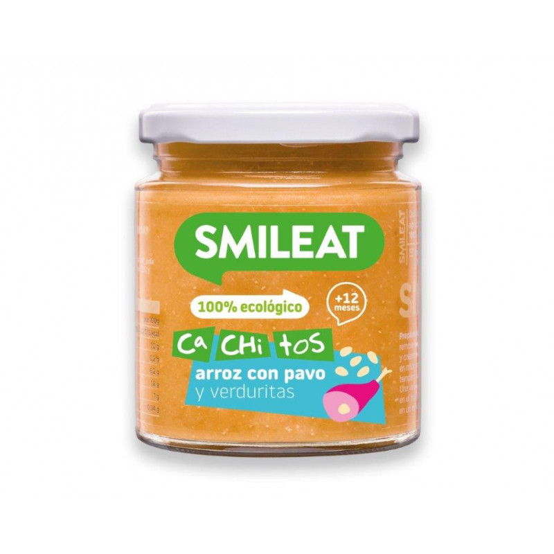 Smileat Vasetto di Riso Tacchino Verdure 230 gr