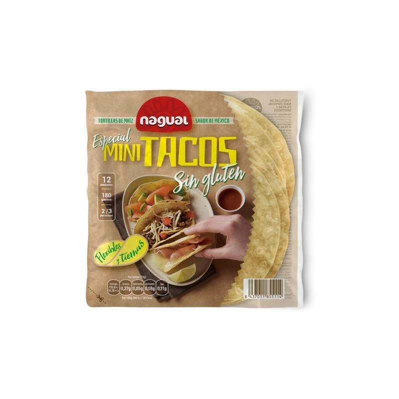 Mini Tacos Nagual Senza Glutine