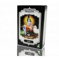 Radhe Schwarzes Henna-Farbpulver 100gr