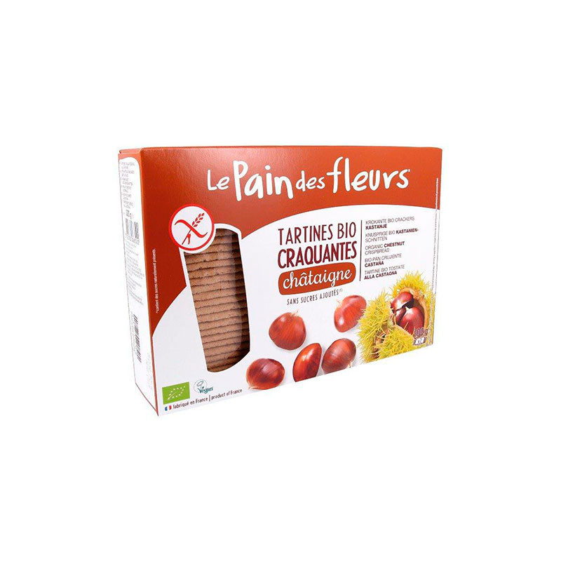 Crackers de Castaña Les Pain des Fleurs 300 g