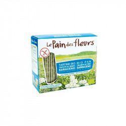 Les Pain des Fleurs Craquelins de sarrasin non salés 150 g