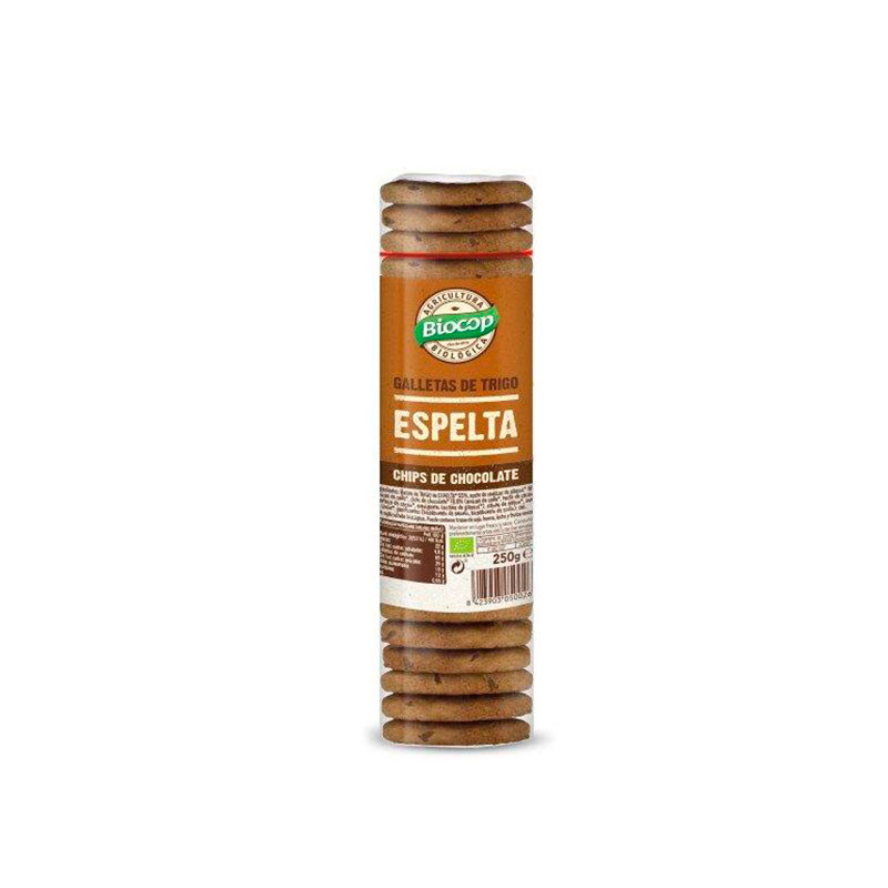 Biscuits d’épeautre aux pépites de chocolat Biocop 250 g