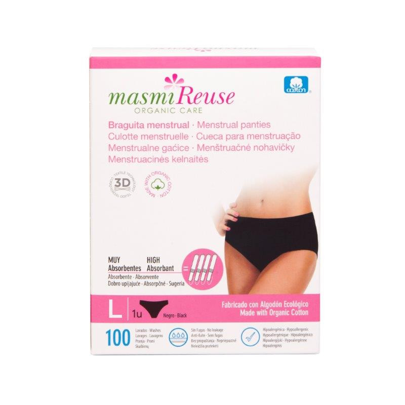 Culotte menstruelle Masmi taille L