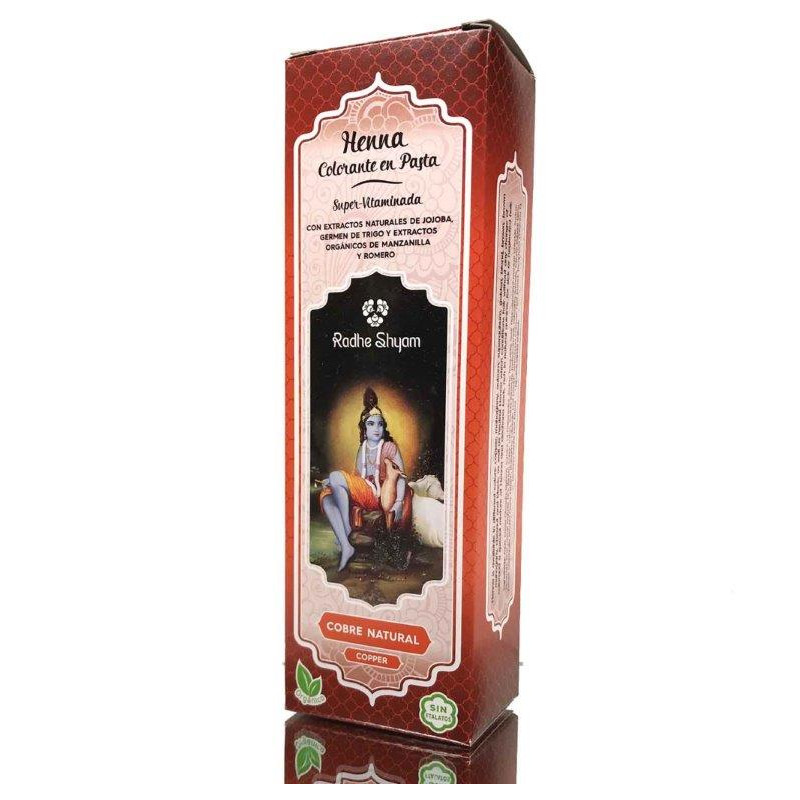 Natürliche Kupfer Henna Farbstoff Radhe Paste 200gr