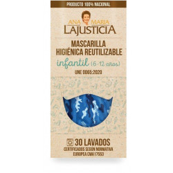 Masque hygiénique réutilisable pour enfants 30 lavages