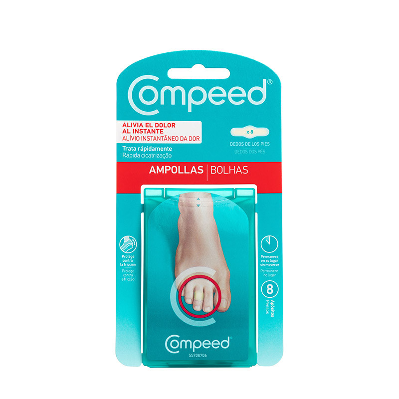 Compeed Vesciche tra le dita dei piedi Piede 8 pz