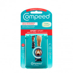 Compeed Sport fiale Tacchi 5 Medicazioni