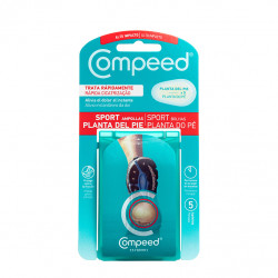 Compeed Sport fiale Suola Piedi 5 Medicazioni