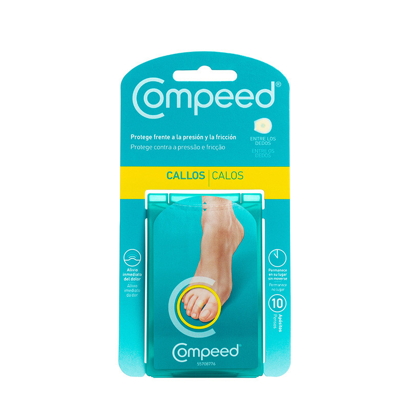 Compeed calluses between toes 10 dressings