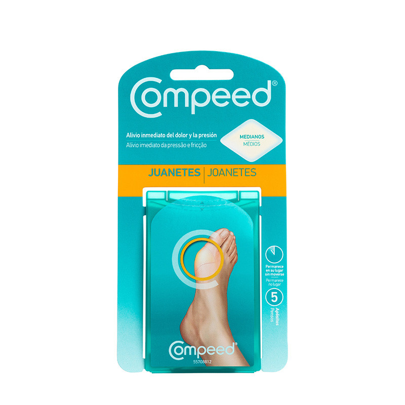 Compeed Härte Mittlere Ballenzehen 5 Verbände