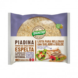 Piadina di Farro Grano Lino e Semi di Papavero 225 gr