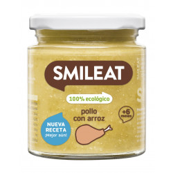 Smileat Chicken Jar with Organic Rice 230gr