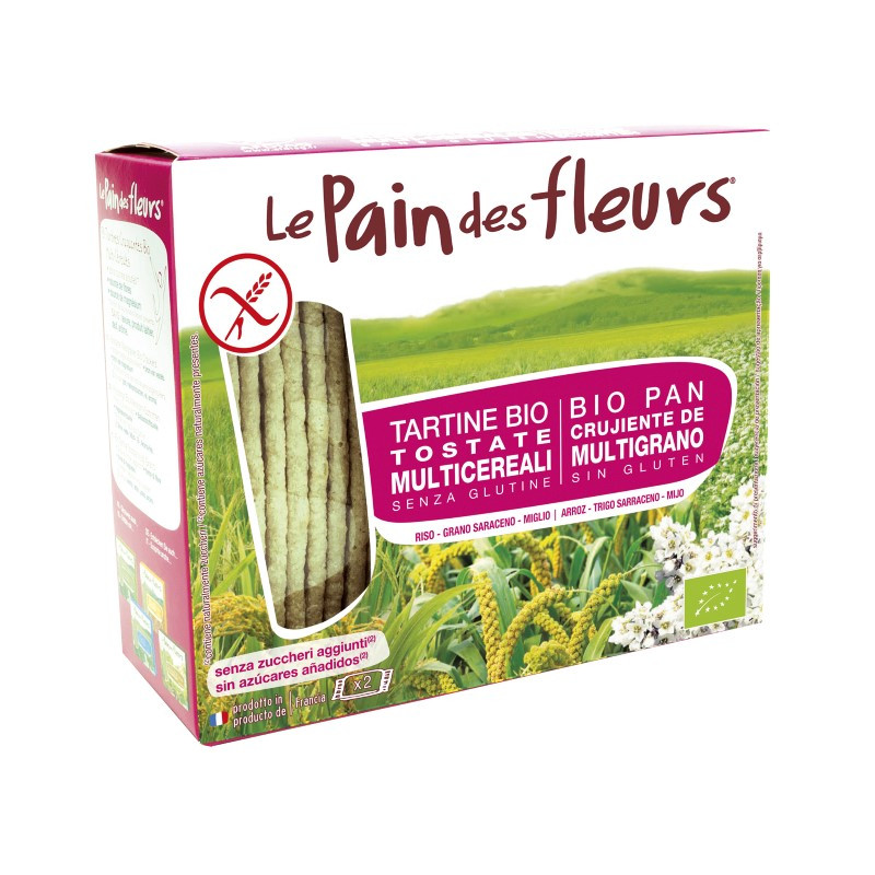 Pan de Flores Multicereales BIO Le Pain de Fleurs 150 gramos