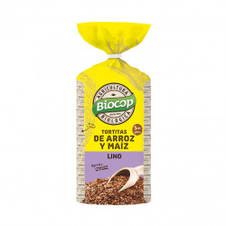 Biocop Crêpes de riz au lin et au maïs 200 grammes