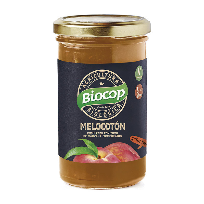 Biocop Compote de pêches 280 grammes