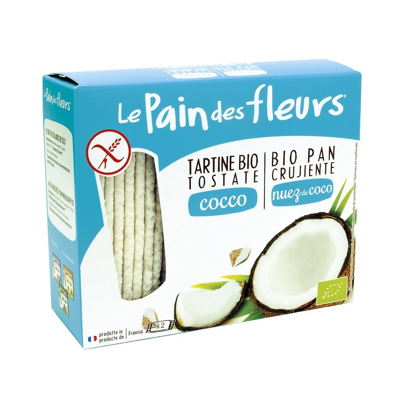 Le Pains des Fleurs Cracker Kokosnuss 150 Gramm