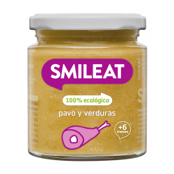 Smileat Organic Turkey with Vegetables Jar 230gr