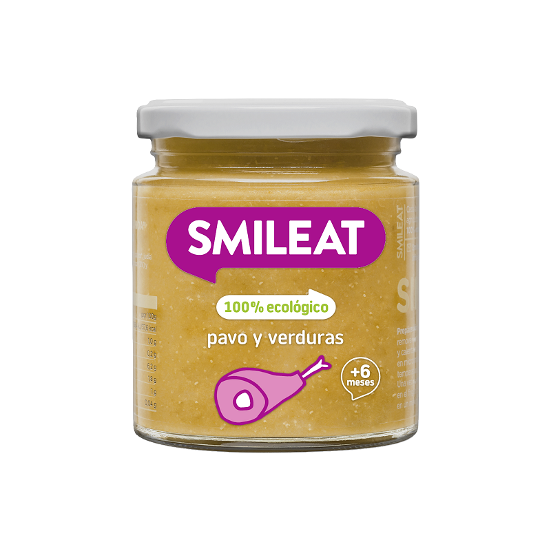 Smileat Bio-Truthahn mit Gemüseglas 230gr