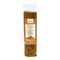 Weizen-, Quinoa- und Curry-Spaghetti Primeal 500gr