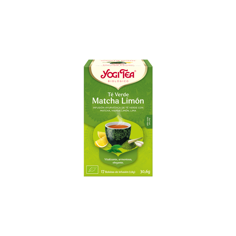 Yogi Tea Tè Verde Matcha Limone 17 bustine