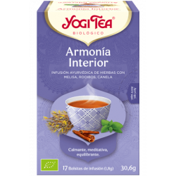 Yogi Tea Armonía À l’intérieur de 17 sacs