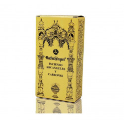 Radhe Ahyam Räucherstäbchen Engel + Holzkohle