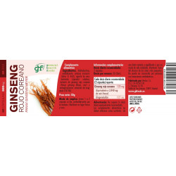 Ghf Ginseng Rouge Coréen 60 gélules