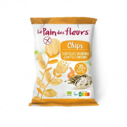 Le Pain Des Fleur Chips di Lenticchie e Cipolle 50gr