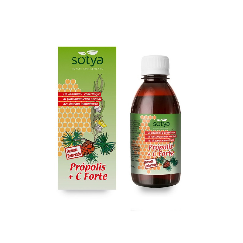 xarope de própolis Sotya com vitamina C 250ml