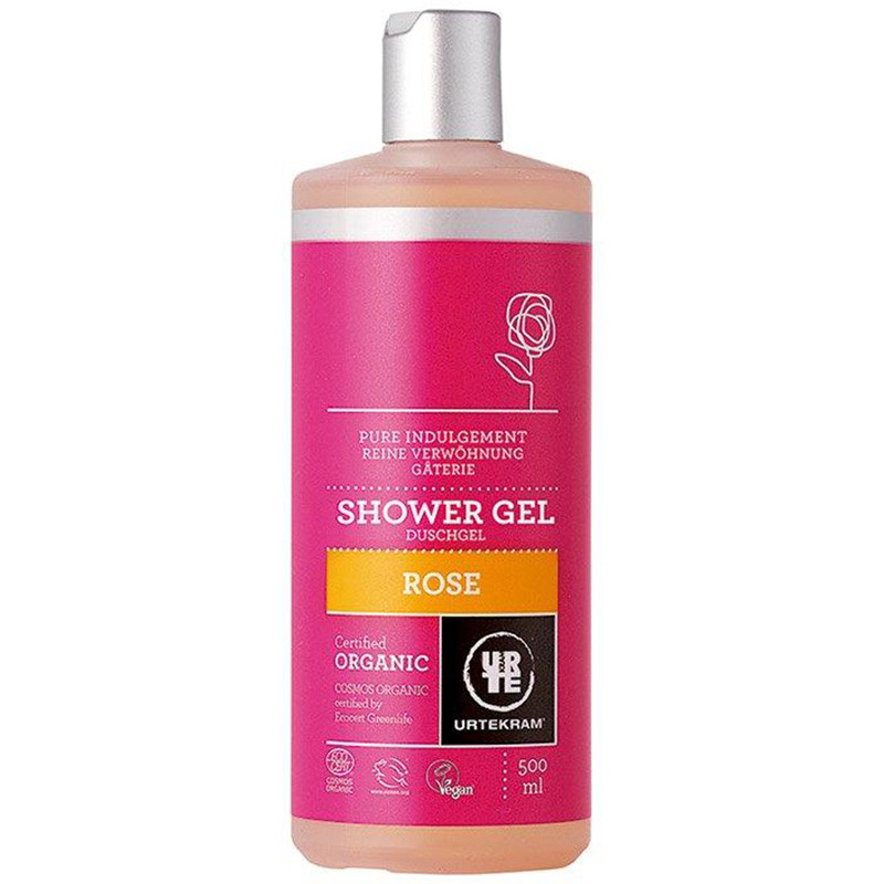 Gel de bain Roses Urtekram 500ml