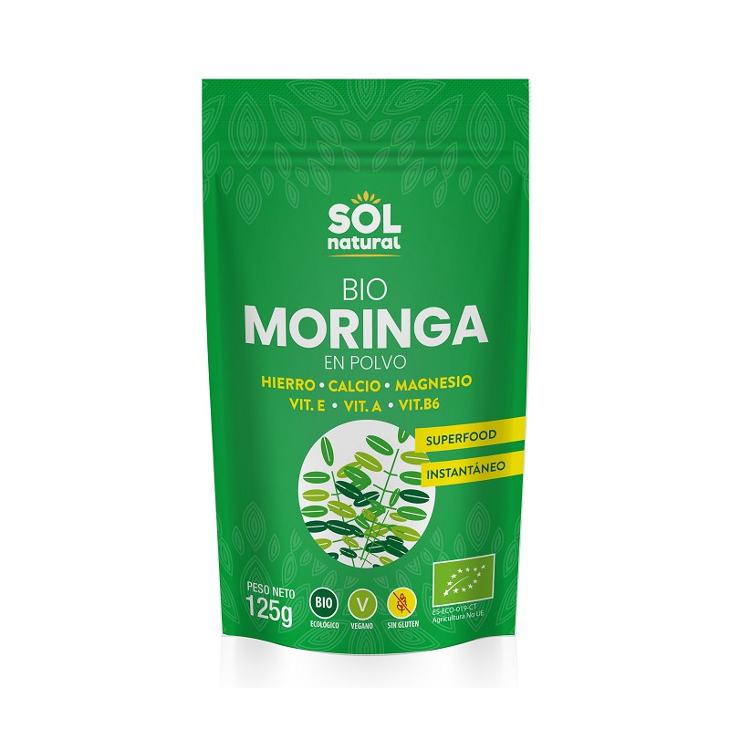 Sol Natural Pó de Moringa 125 gr