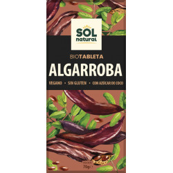 Sol Natural Chocolate con Algarroba 70 gr