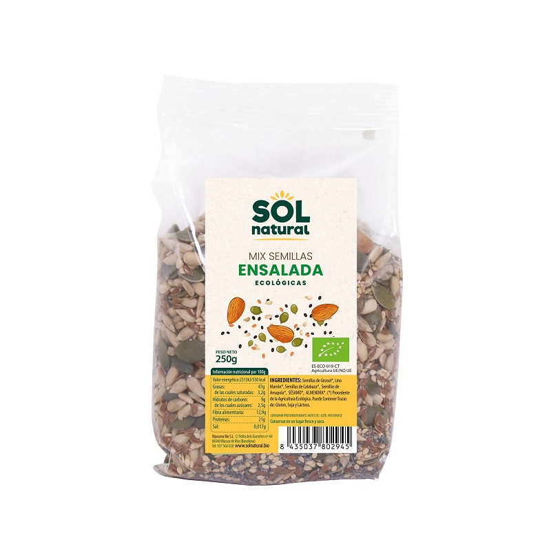 Sol Natural Bio Salat Samenmischung 250g