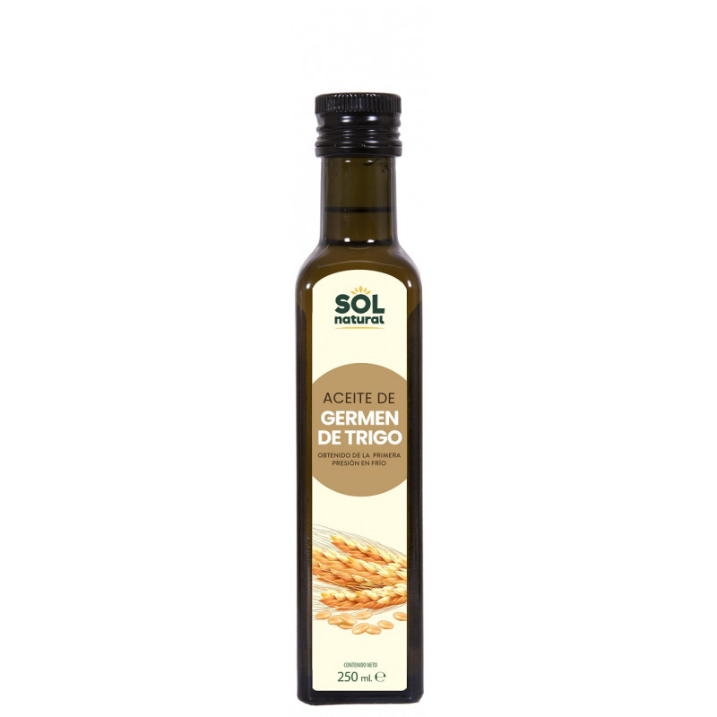 óleo de germe de trigo Sol Natural 250ml