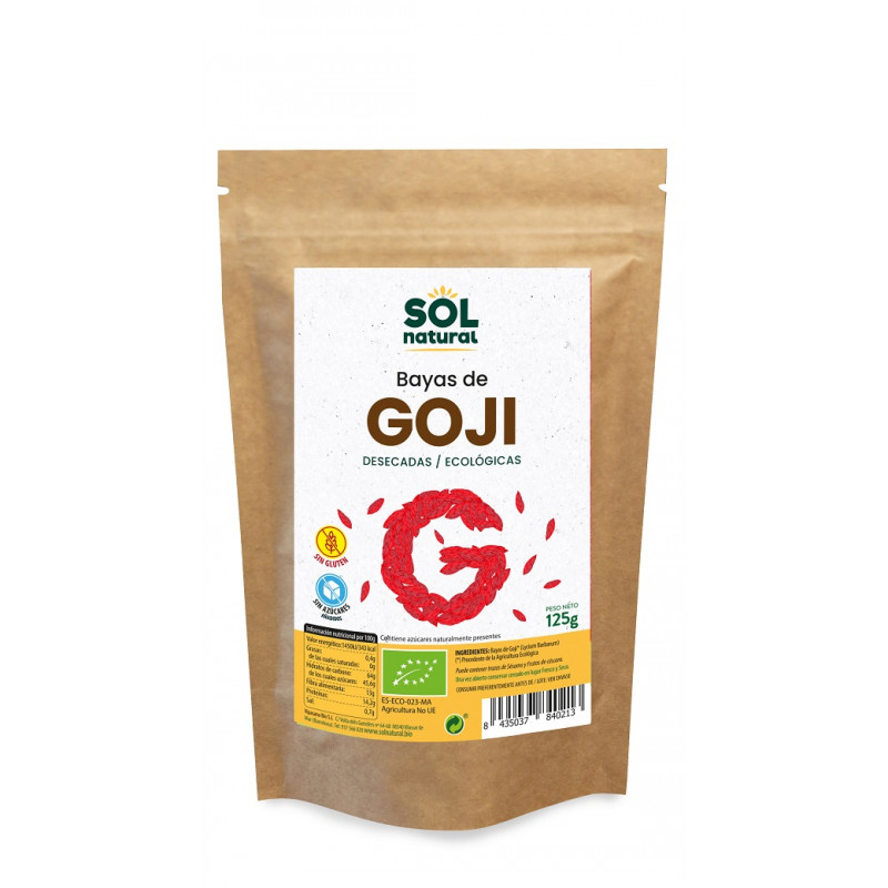 Sol Natural Bacche di Goji 125gr