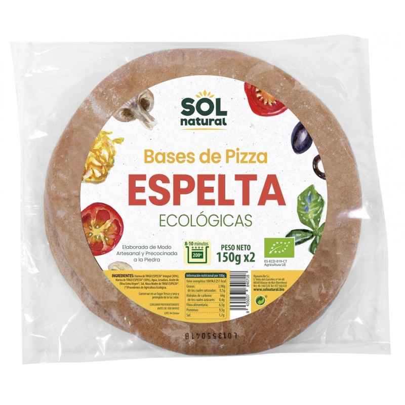 Sol Natural Base Pizza di Farro 300gr