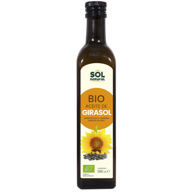 Sol Natural Olio di Semi di Girasole 500ml