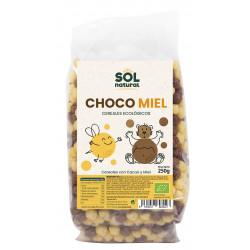 Sol Natural Céréales Boules de chocolat et miel 250gr