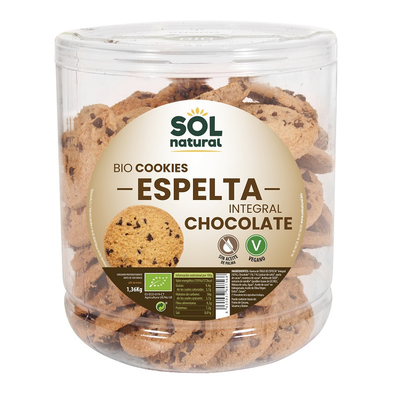 Sol Natural Biscotti al Farro al Cioccolato 1360 gr