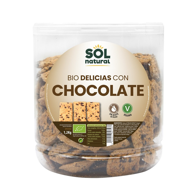 Sol Natural Garrafa Delicias Trigo com Chocolate 1200gr