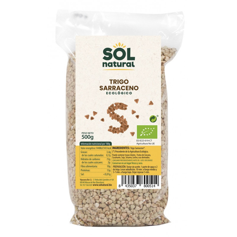 Sol Natural Buchweizen 500g