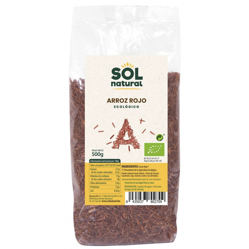 Sol Natural Red Rice 500g