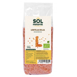 Sol Natural Lenteja Roja Bio 500g