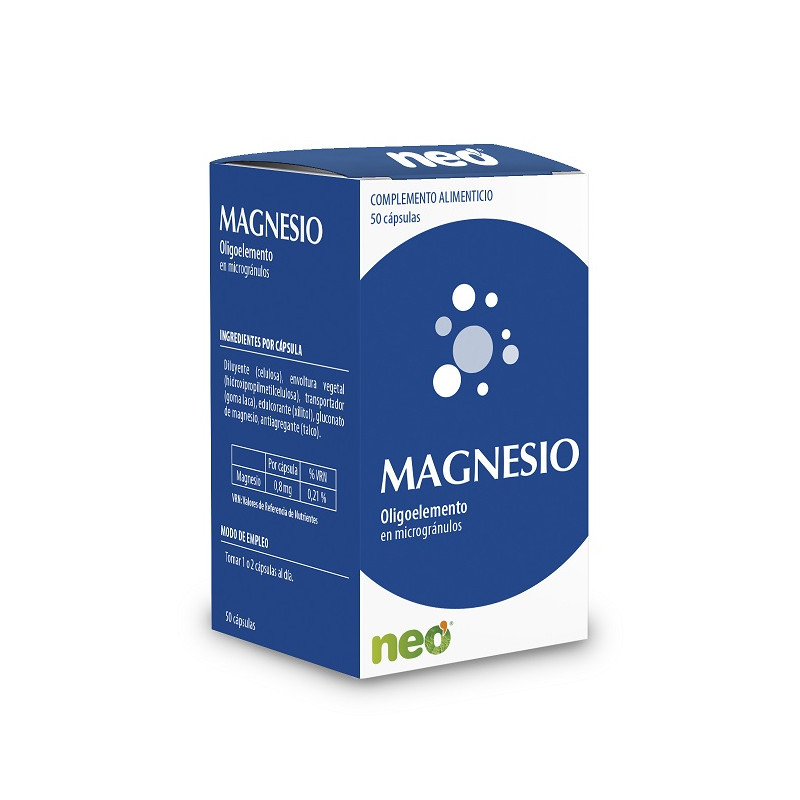 Neo Spurenelemente Magnesium 50 Kapseln