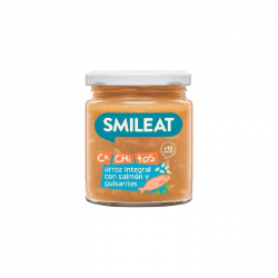Smileat Riso Integrale Piselli Salmone 230gr