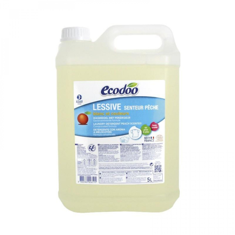 Peach Concentrated Liquid Detergent Ecodoo 5L