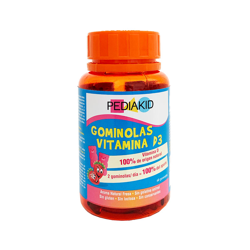 Pediakid Gummies Vitamine D3 60 Unités