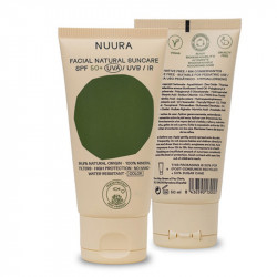 Natural Sun Cream Facial Color SPF 50 Nuura 50ml