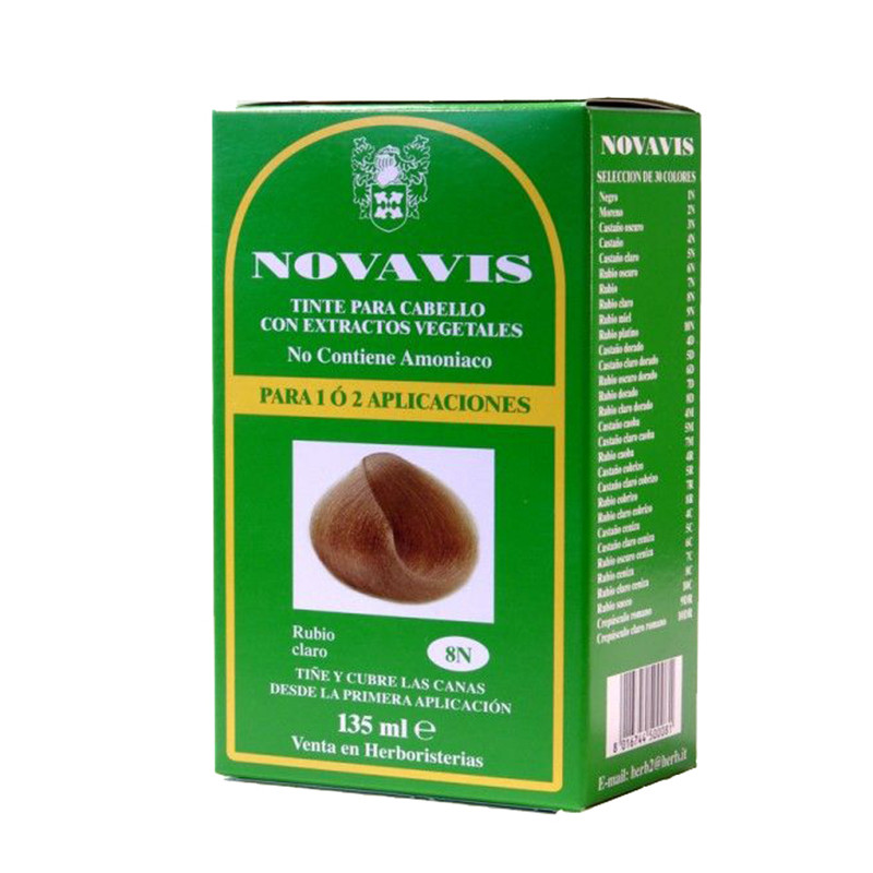 Novavis Light Blonde 8N Hair Dye 135ml