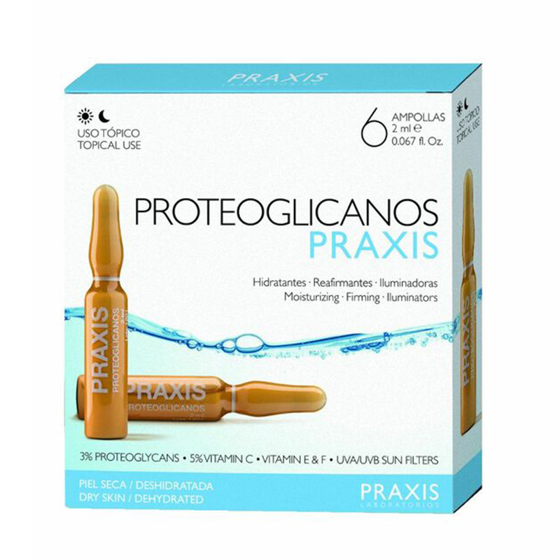 Praxis Ampoule Proteoglycans 6 unidades